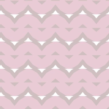 Geometrik şekilli kusursuz desen vektör çizimi