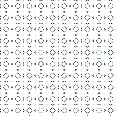 Geometrik şekilli kusursuz desen vektör çizimi