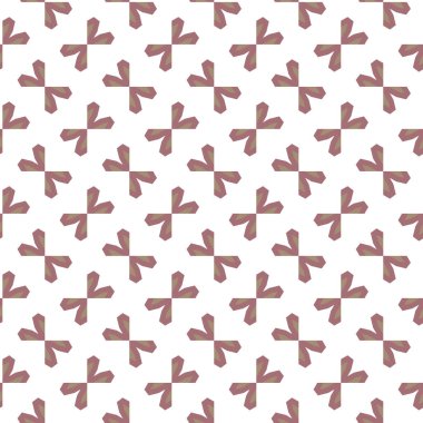 Geometrik şekilli kusursuz desen vektör çizimi