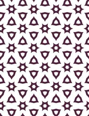 Geometrik şekilli kusursuz desen vektör çizimi