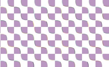 Geometrik şekilli kusursuz desen vektör çizimi