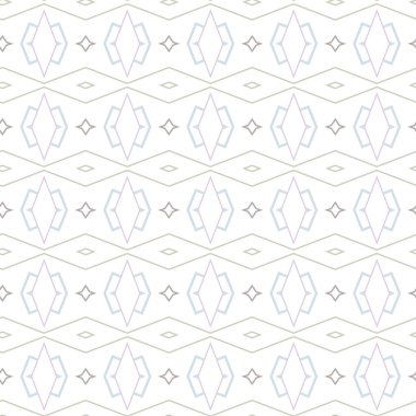 Geometrik şekilli kusursuz desen vektör çizimi