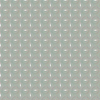 Geometrik şekilli kusursuz desen vektör çizimi