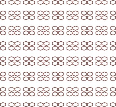 Geometrik şekilli kusursuz desen vektör çizimi