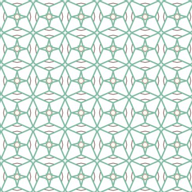Geometrik şekilli kusursuz desen vektör çizimi