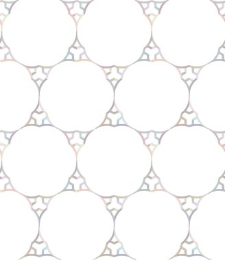 Geometrik şekilli kusursuz desen vektör çizimi