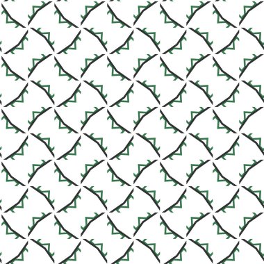 Geometrik şekilli kusursuz desen vektör çizimi