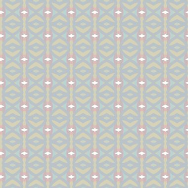 Geometrik şekilli kusursuz desen vektör çizimi