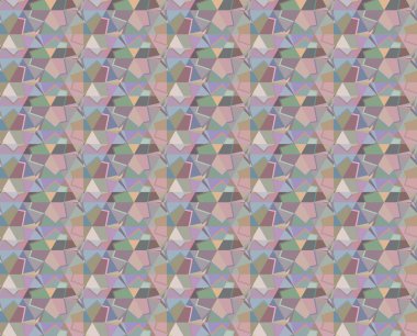 geometrik şekilli kusursuz desen