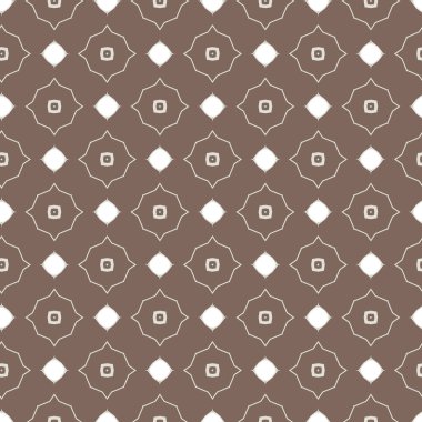 Geometrik şekilli kusursuz desen vektör çizimi