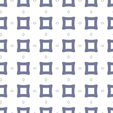 Geometrik şekilli kusursuz desen vektör çizimi