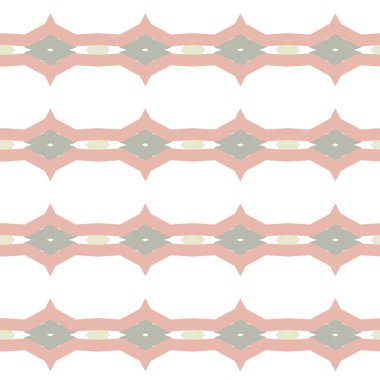 Geometrik şekilli kusursuz desen vektör çizimi
