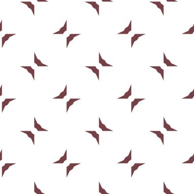 Geometrik şekilli kusursuz desen vektör çizimi