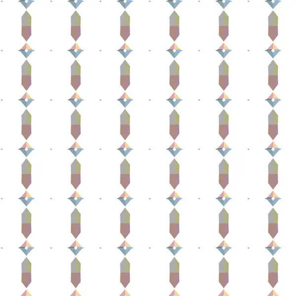 Patrón Sin Costuras Con Formas Geométricas — Archivo Imágenes Vectoriales