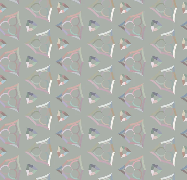 Geometrik şekilli kusursuz desen vektör çizimi