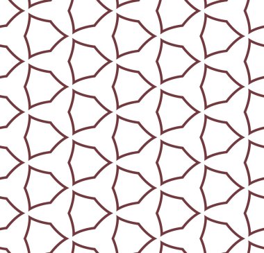 geometrik şekilli kusursuz desen