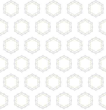 Geometrik şekilli kusursuz desen vektör çizimi