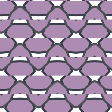 geometrik şekilli kusursuz desen