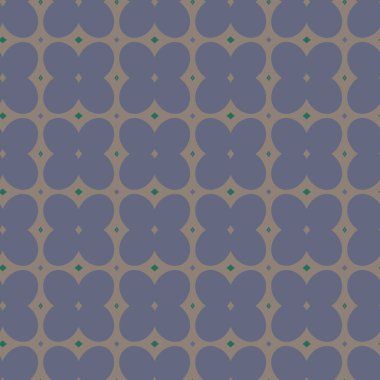 Geometrik şekilli kusursuz desen vektör çizimi