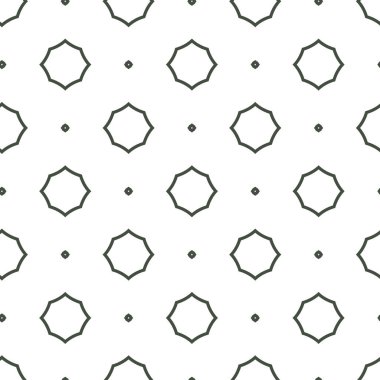 Geometrik şekilli kusursuz desen vektör çizimi