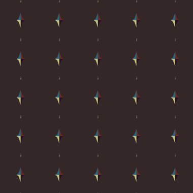 geometrik şekilli kusursuz desen