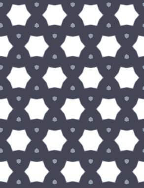 Geometrik şekilli kusursuz desen vektör çizimi