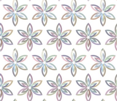 Geometrik şekilli kusursuz desen vektör çizimi