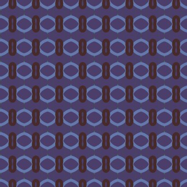 Geometrik şekilli kusursuz desen vektör çizimi