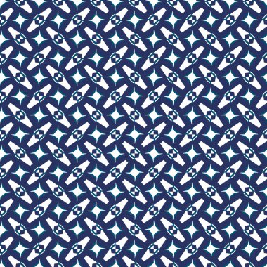 Geometrik şekilli kusursuz desen vektör çizimi
