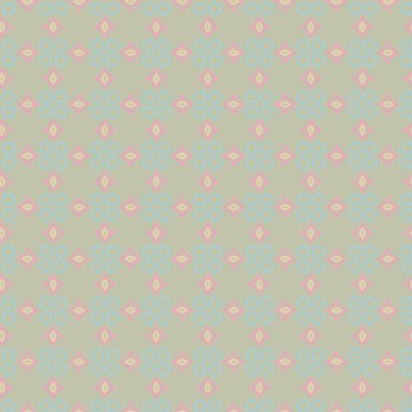 Geometrik şekilli kusursuz desen vektör çizimi