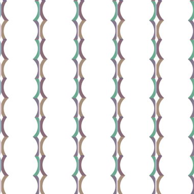 Geometrik şekilli kusursuz desen vektör çizimi
