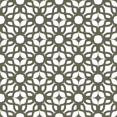 Geometrik şekilli kusursuz desen vektör çizimi