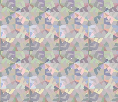 Geometrik şekilli kusursuz desen vektör çizimi