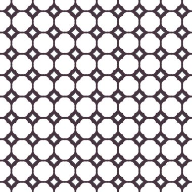 Geometrik şekilli kusursuz desen vektör çizimi