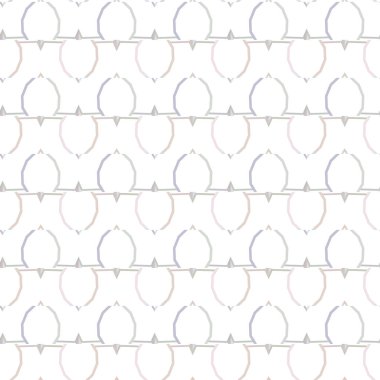 Geometrik şekilli kusursuz desen vektör çizimi