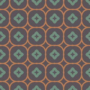 Geometrik şekilli kusursuz desen vektör çizimi