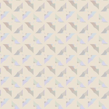 geometrik şekilli kusursuz desen