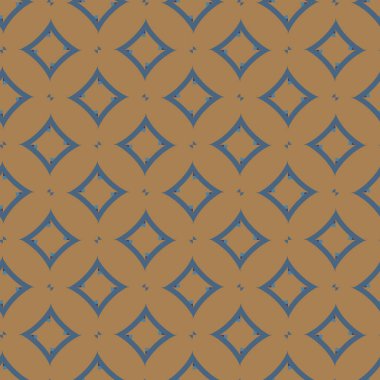 Geometrik şekilli kusursuz desen vektör çizimi