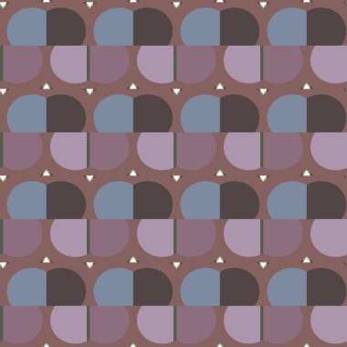 Geometrik şekilli kusursuz desen vektör çizimi