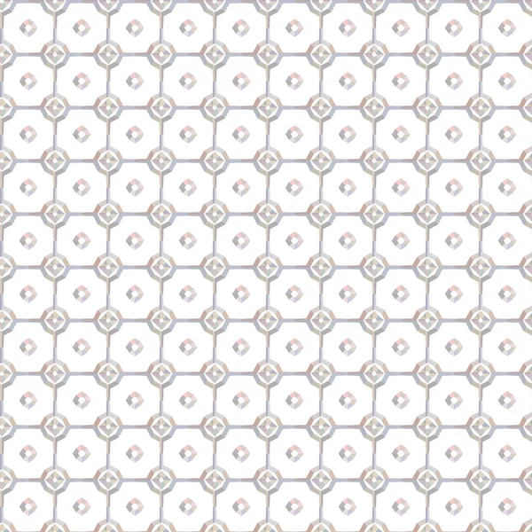 Nahtlose Muster Mit Geometrischen Formen Vektorillustration — Stockvektor