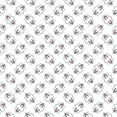 Geometrik şekilli kusursuz desen vektör çizimi