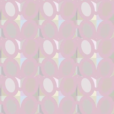 Geometrik şekilli kusursuz desen vektör çizimi