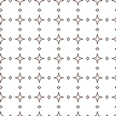 Geometrik şekilli kusursuz desen vektör çizimi