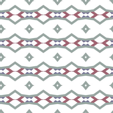 Geometrik şekilli kusursuz desen vektör çizimi