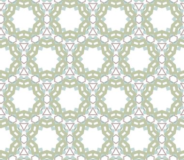 Geometrik şekilli kusursuz desen vektör çizimi