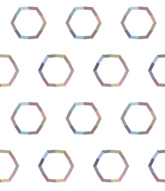 geometrik şekilli kusursuz desen