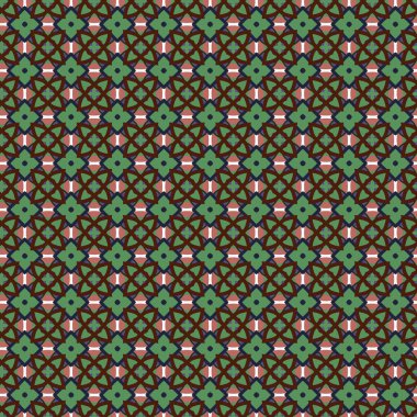 Geometrik şekilli kusursuz desen vektör çizimi