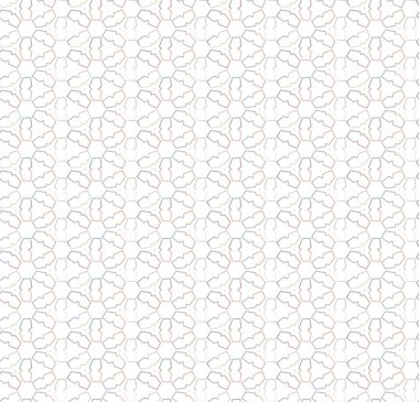 Geometrik şekilli kusursuz desen vektör çizimi
