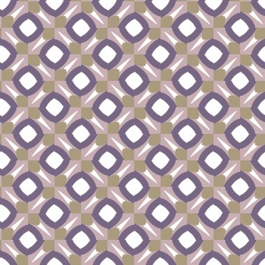 Geometrik şekilli kusursuz desen vektör çizimi