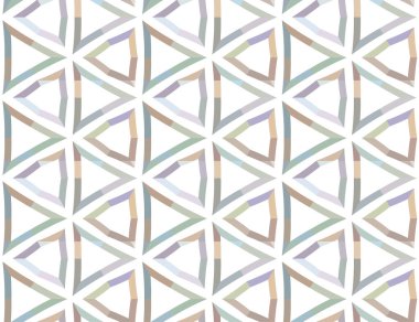 geometrik şekilli kusursuz desen